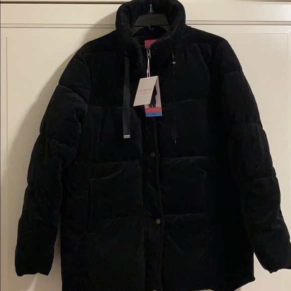 Coats | Velvet Puffer Jacket 